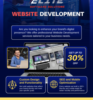 Blue and Yellow Modern Website Development Instagram Post (4)